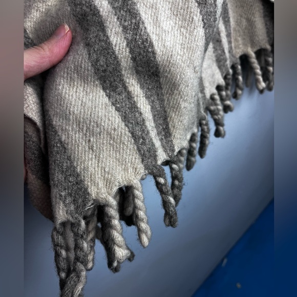 Vintage Wool Poncho - Picture 3 of 5